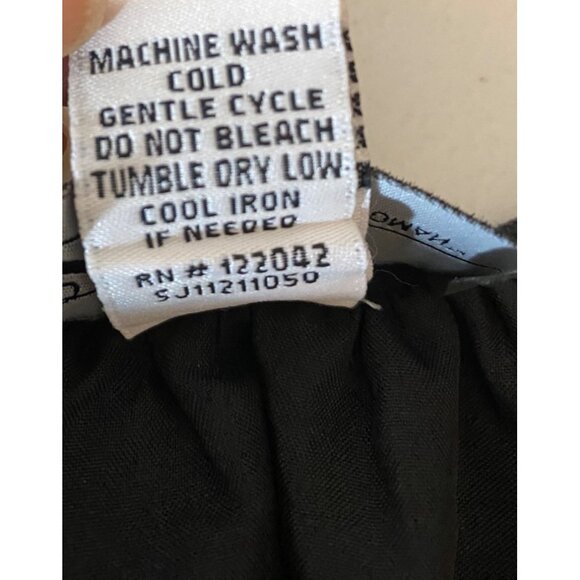 Venezia Black Sheer Lace Trim Dress Scoop Neck Short Sleeve 18W - Picture 4 of 10